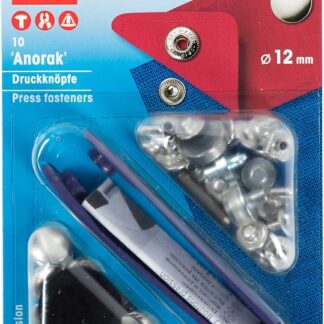 Anorak 12mm silber.j