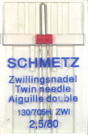 Zwillings-Nadel 2,5m
